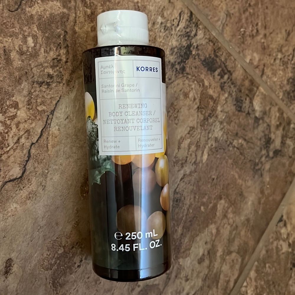 Korres body cleanser